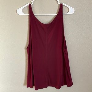 Urban Outfitters high front low back tank (reversible)